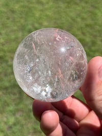 Image 15 of Clear Quartz Sphere With Rainbows #2923