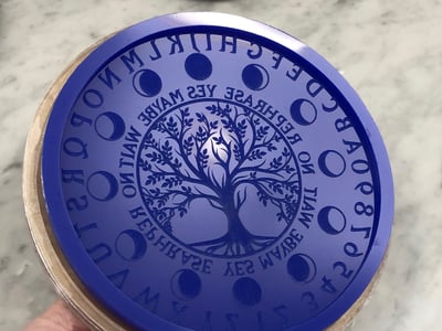 Image of Tree of Life Pendulum Board Silicone Mold