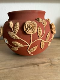 Image 1 of Rosas de Primavera Vase - As Is