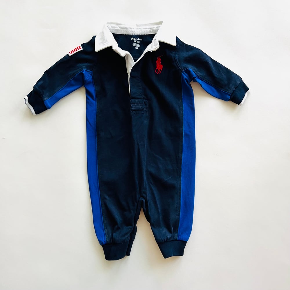 Image of RALPH LAUREN POLO ONESIE size 3M