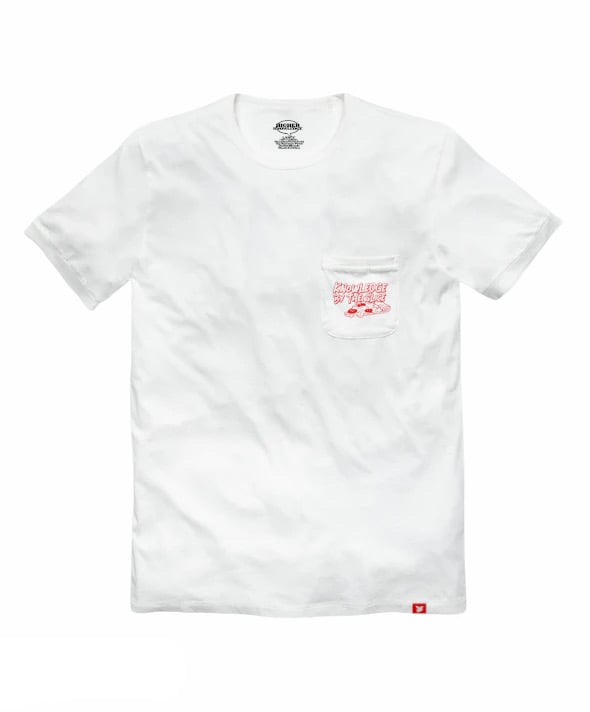 Papa Einsteins Pocket Tee [White]