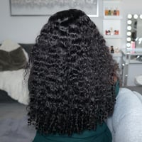 Image 2 of GLUELESS Burmese Curly 13x6" HD Lace Frontal Wig (from OQ Hair)