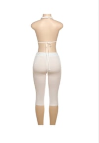 Image 2 of  Backless Lace Up Pant Sets / PRE ORDER