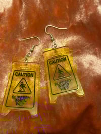 Image 1 of Slippery When Wet Earrings