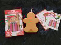 Ginger Bread Tumbler with Straw and Stickers