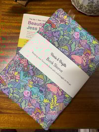 Image 1 of Padded Book Sleeve Mushrooms