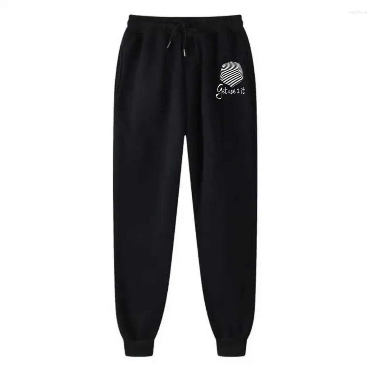 Image of Get Use 2 It Jogger Pants Black 