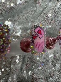 Image 4 of  Short Valentine’s Day press on nails, 