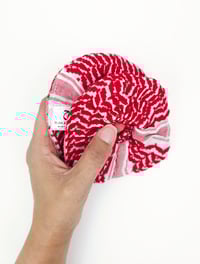 Image 1 of Keffiyeh Scrunchies (Red)