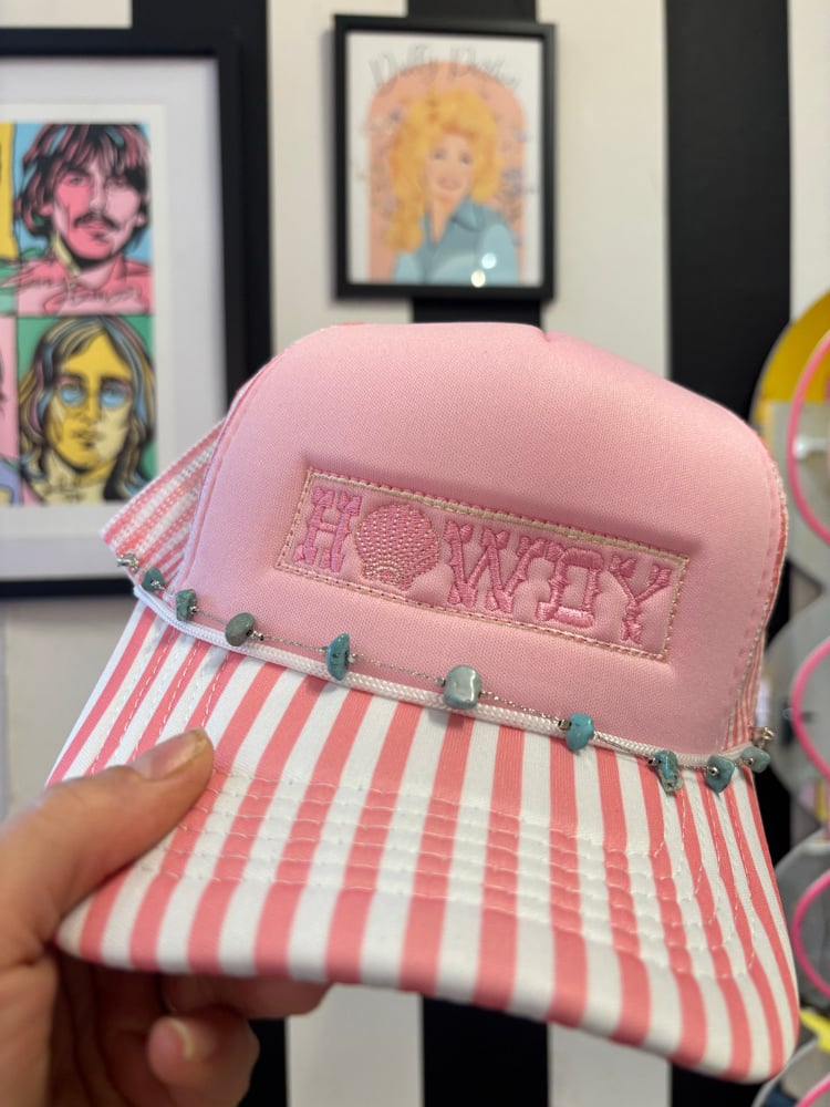Image of Patterned trucker cap