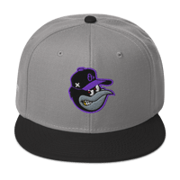 Image 3 of Tha O's "Bird Flu" Snapback (Purple Logo)