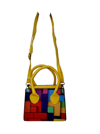 Image 2 of Color Block Small Handbag