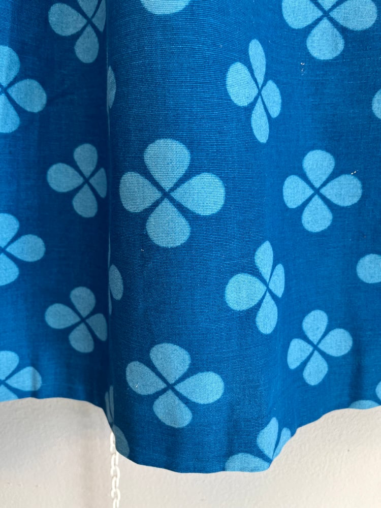 Image of Blue clover skirt (xs-xxl)
