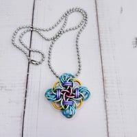 Image 4 of Spring Pastel Bowie Knot Pendant