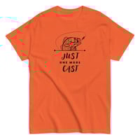 Image 6 of Unisex classic tee,  Just One More Cast T-Shirt | Funny Fishing Angler Graphic Tee