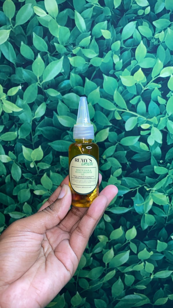 Image of Remy’s Hair & Beard Growth Oil 1oz