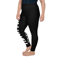 Image 1 of Black Plus Size Leggings