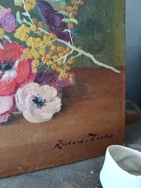 Image 5 of Peinture anémones et mimosa