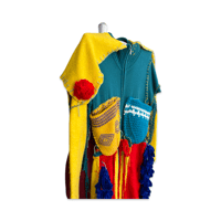 Image 2 of Primary Chaos Knit Sculpture