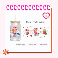 Shortcake Daisies UV DTF Cup wrap