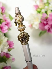 Image 2 of Gold Cross And Rose Pen