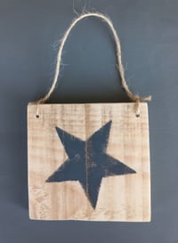 Image 3 of Salvaged Wood Star 