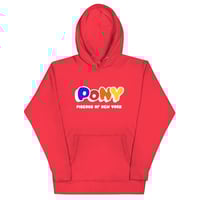 Image 3 of PoNY Phase5 Hoodie Alternate (BLK, RED & SAND)