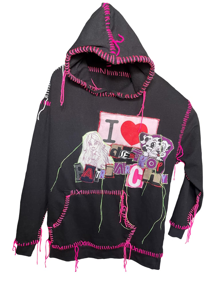 Image of I <3 DESTROY PATRIARCHY HOODIE 