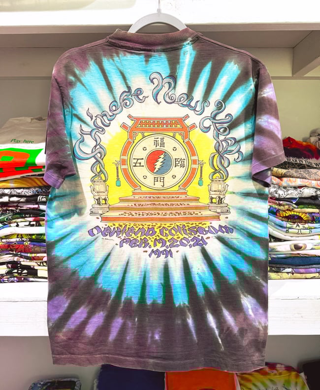 Grateful Dead 1991 Chinese New Year T-Shirt - Size L