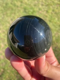 Image 12 of Rainbow Obsidian Sphere #1960
