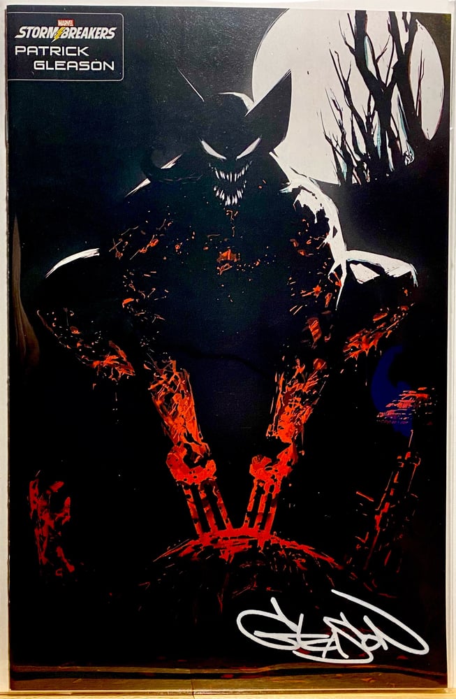 Image of VENOMIZED WOLVERINE! GLEASON STORMBREAKERS VARIANT, SIGNED W/COA