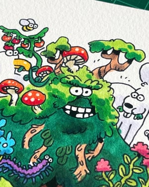 Image of Swamp Thing Print