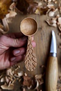 Image 2 of Falling Leaves  Coffee  Scoop 