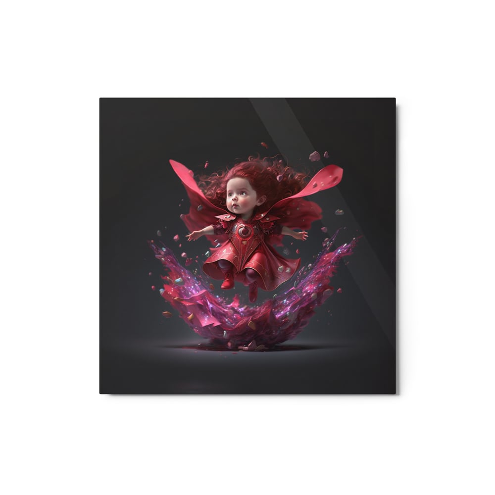 Image of Marvel Babies - Scarlet Witch | Metal Glossy Print