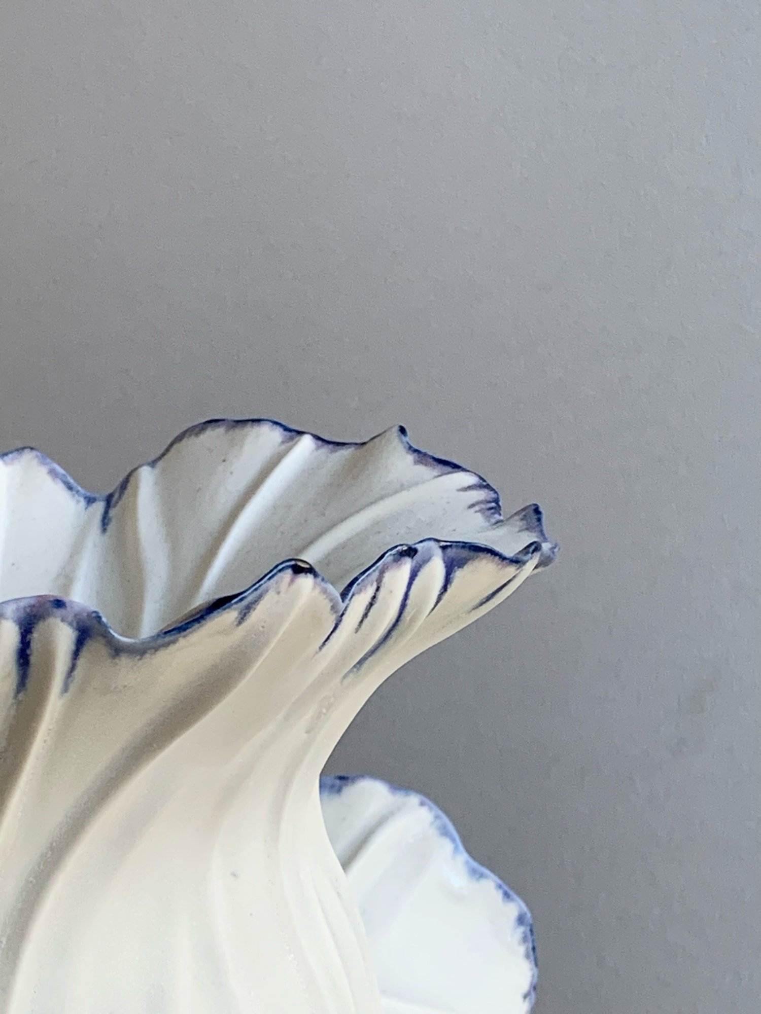 Image of Porcelain Seaflower Sculpture 