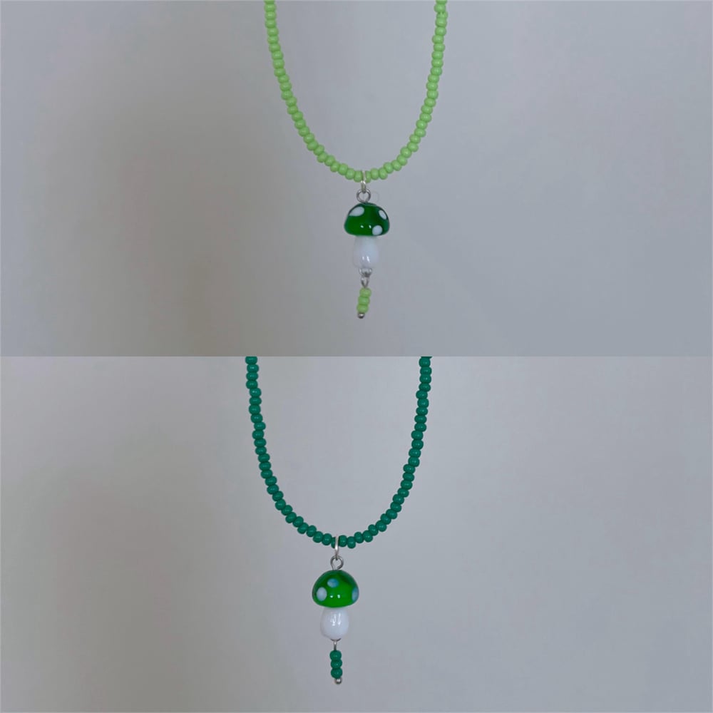 Image of mushie necklaces