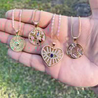 Image 2 of 18k gold plated necklaces 