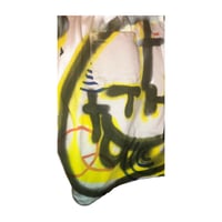 Image 4 of Spray Bombed Zara Shorts