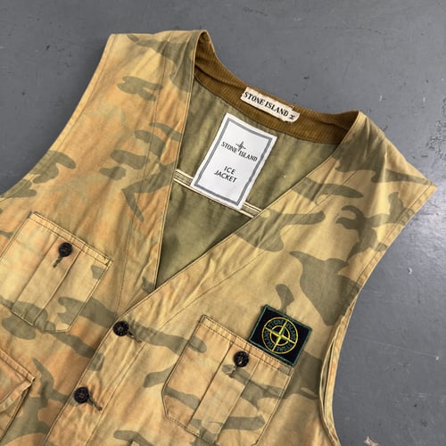Image of 1989 Stone Island “Ice Jakcet” Vest, size medium