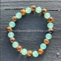 Image 1 of Tiger Eye & Green Aventurine Bracelet (Just 2 left!)