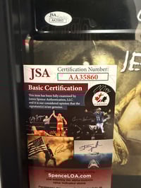 Image 3 of Jonathan Breck Autographed license plate custom display with prop 