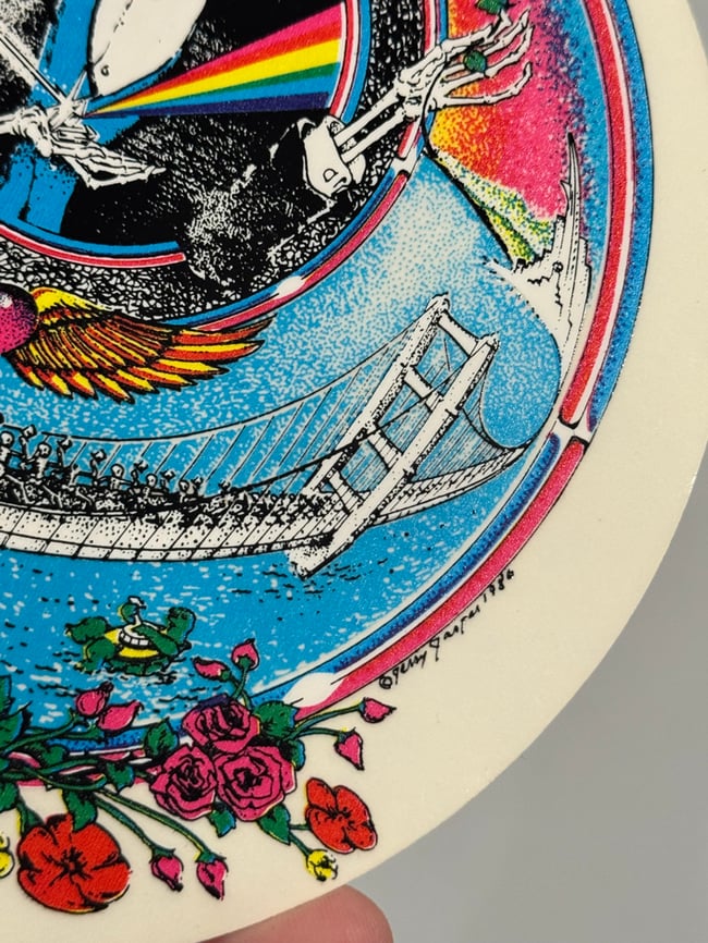 Jerry Jaspar 1986 Laughing Jack 6" Sticker