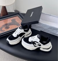 Image 5 of CC Suede & Leather Sneakers