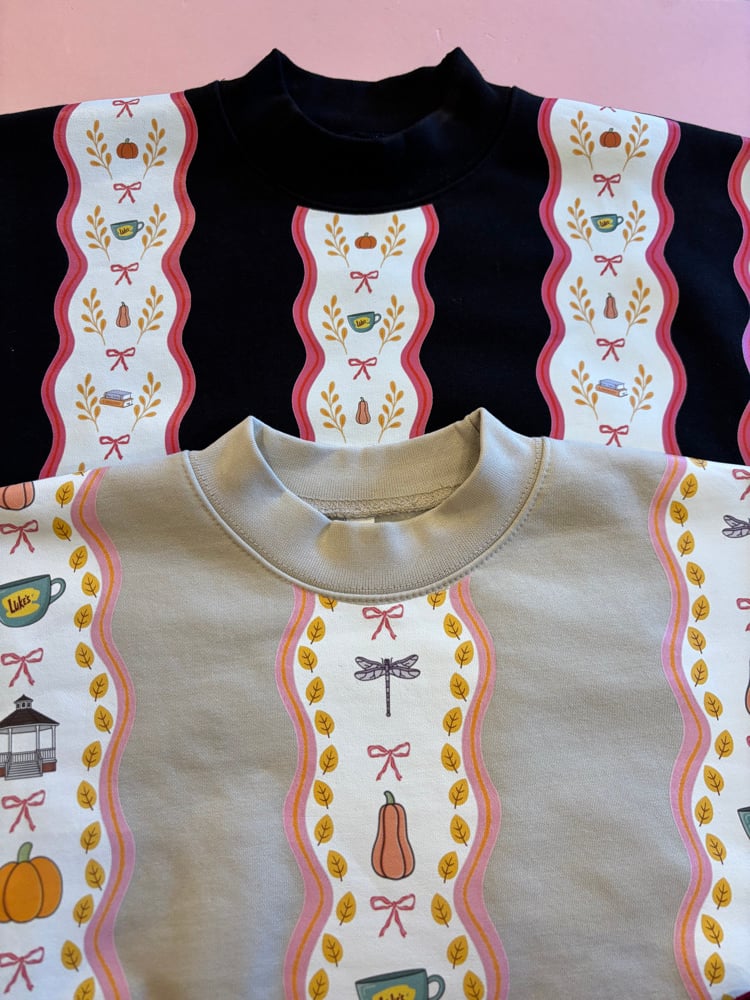 Image of Gilmore girls striped limited edition sweater