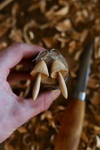 Image 1 of Mushroom Earrings ~