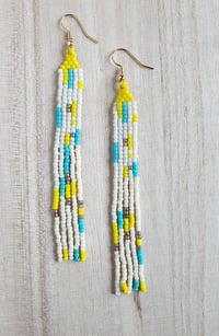 Image 4 of Makalu- Fringe Beaded Earrings