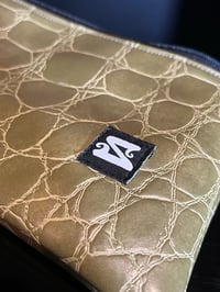 Image 3 of Green Reptile Bespoke Bank Bag