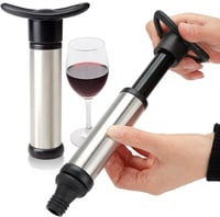 Image 3 of Wine Saver Vacuum Pump and Stoppers ( Set of 2) 