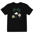 Image 5 of Four leaf Clover Embroidered Organic cotton kids t-shirt