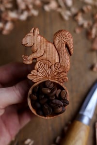 Image 6 of Red Squirrel- Coffee Scoop 